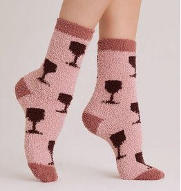 Z Supply Wine Plush Socks