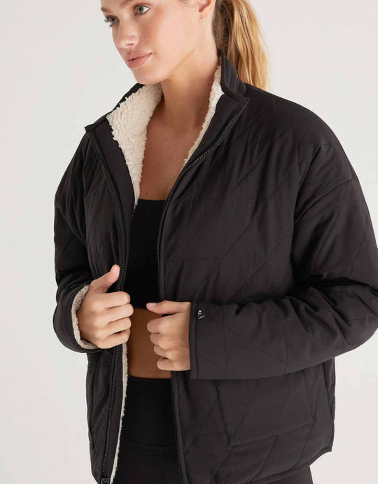 Reversible Quilted Jacket Poppie Clothing