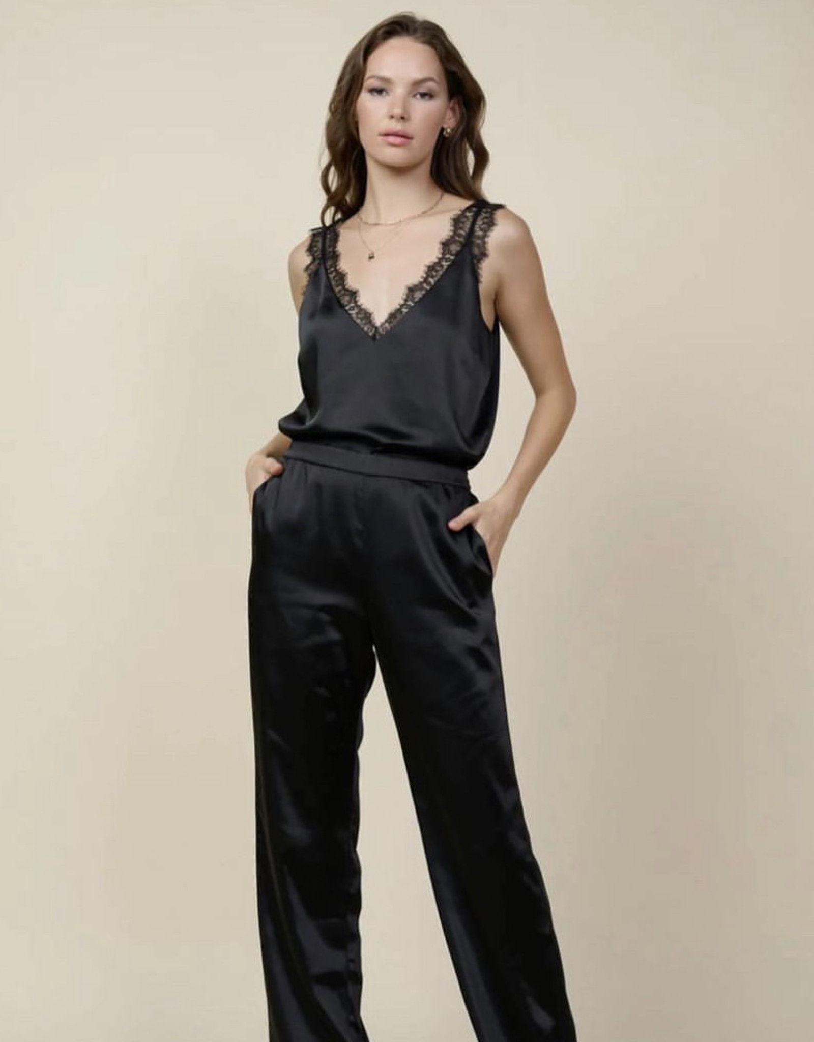 Taylor Satin Trousers - Poppie Clothing