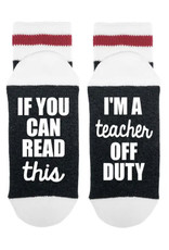 Teacher Off Duty Socks