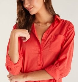 Josephine Button-Up Shirt - Poppie Clothing