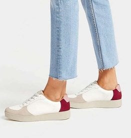Fitflop Rally Leather Suede Panel Sneakers