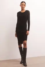 Z Supply Liza Sweater Mesh Midi Dress