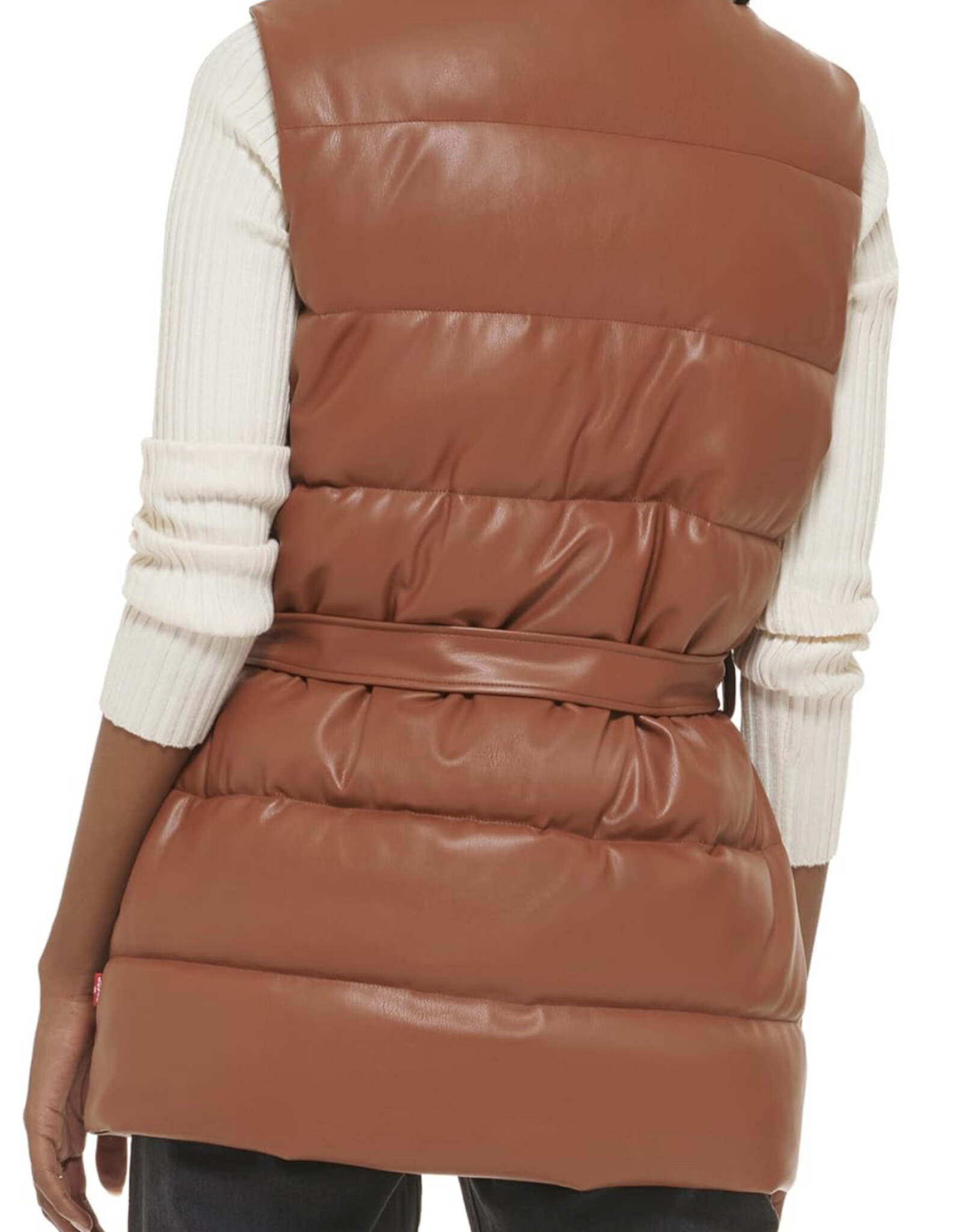 Levi's Vegan Leather Puffer Vest