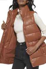 Levi's Vegan Leather Puffer Vest