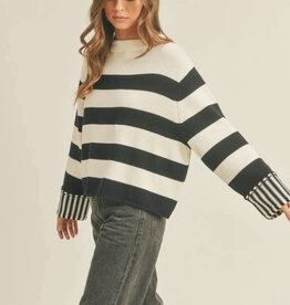 Miou Muse Brynn Stripe Sweater