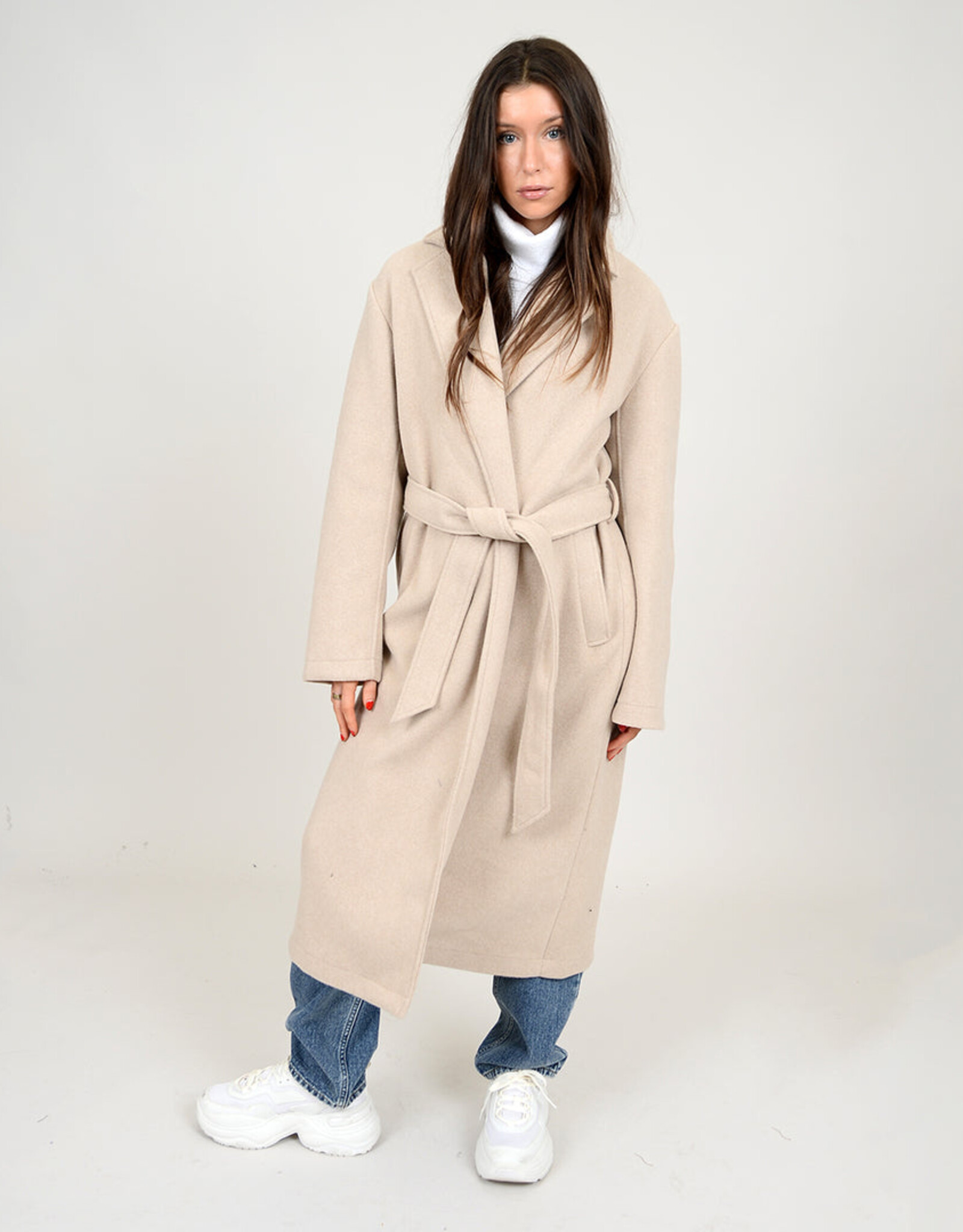 RD Style Macie Belted Coat