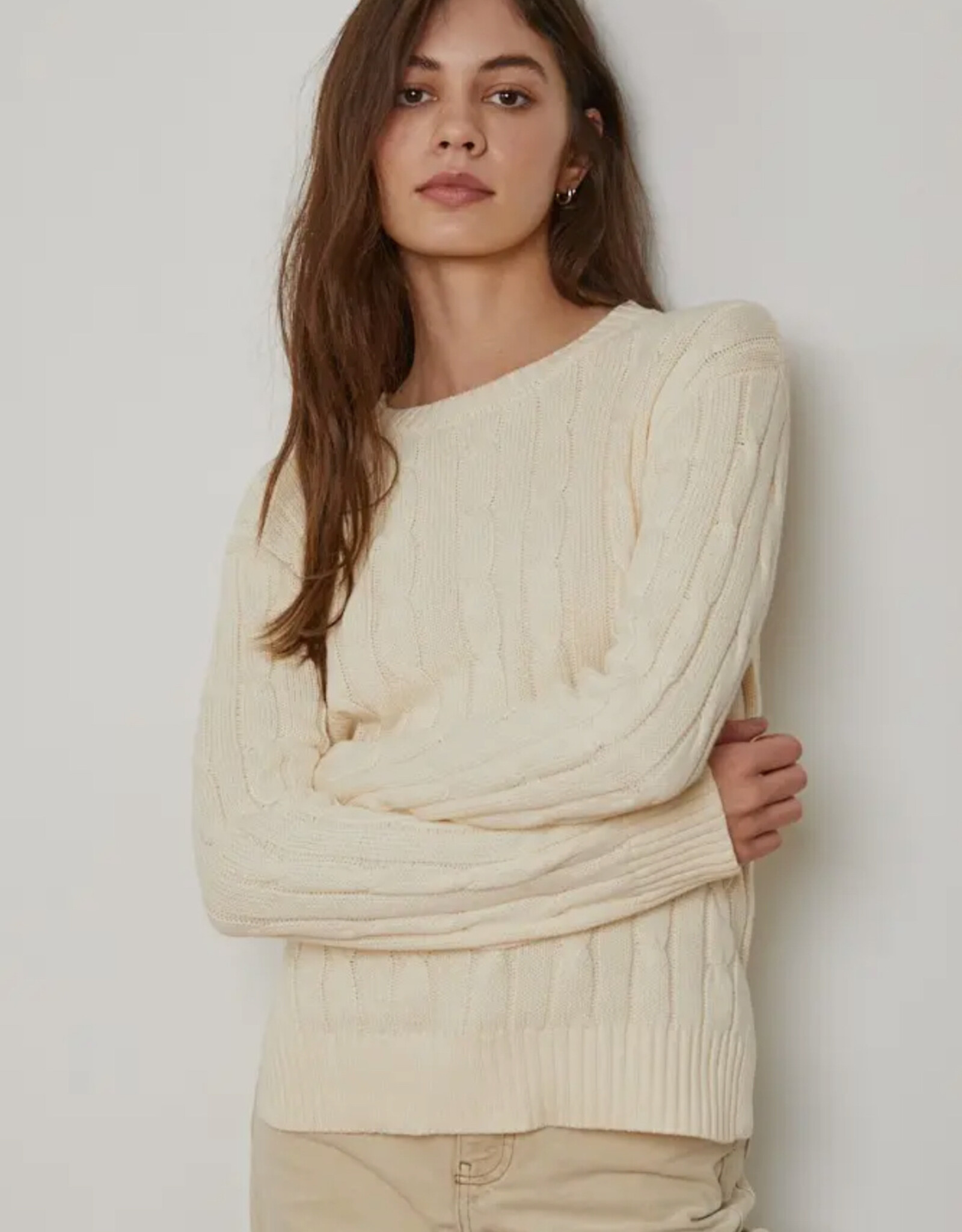 By Together Nicole Cable Knit Sweater