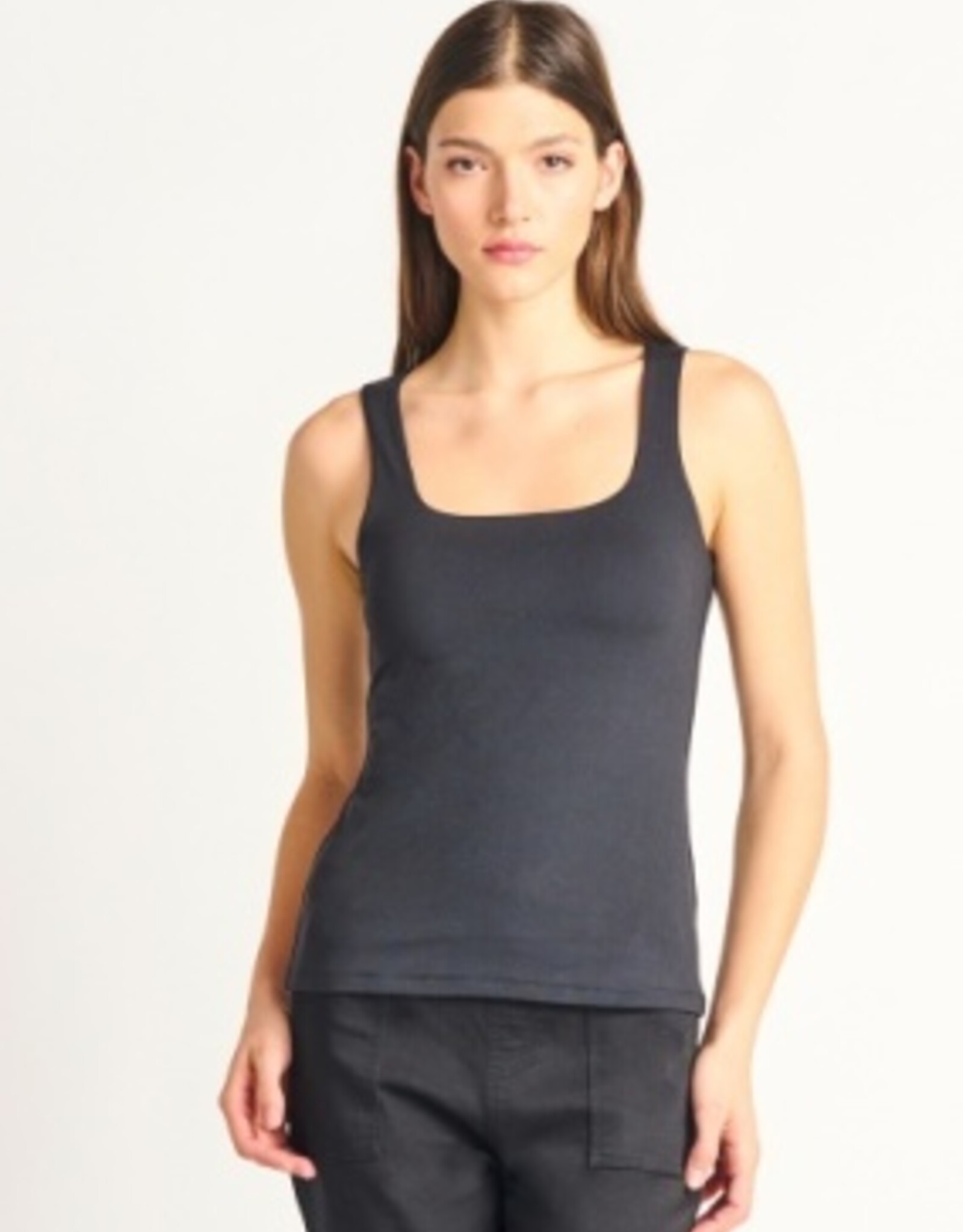 Dex Tess Square Neck Tank