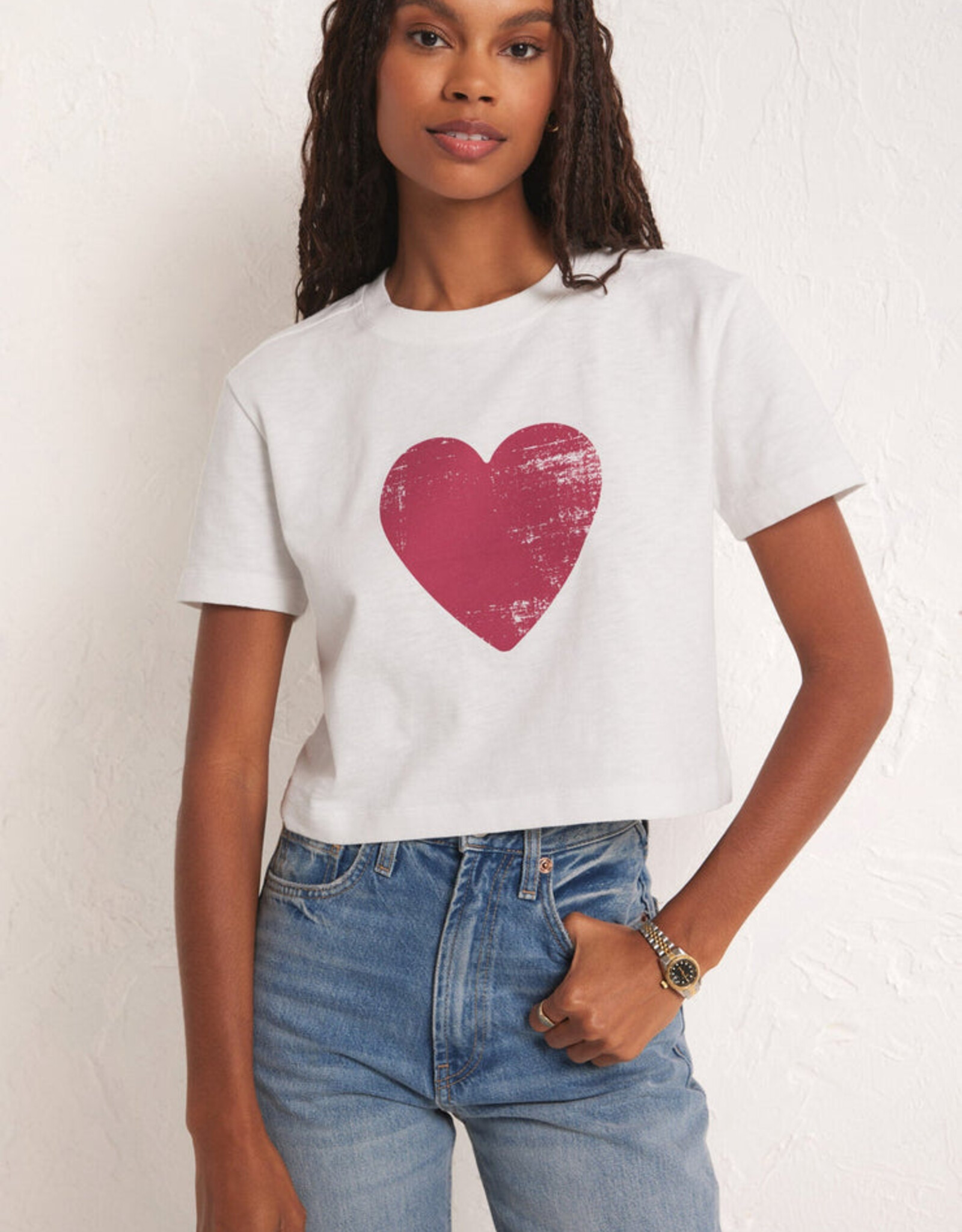 Z Supply You Are My Heart Tee