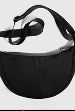 Nylon Crescent Crossbody Bag
