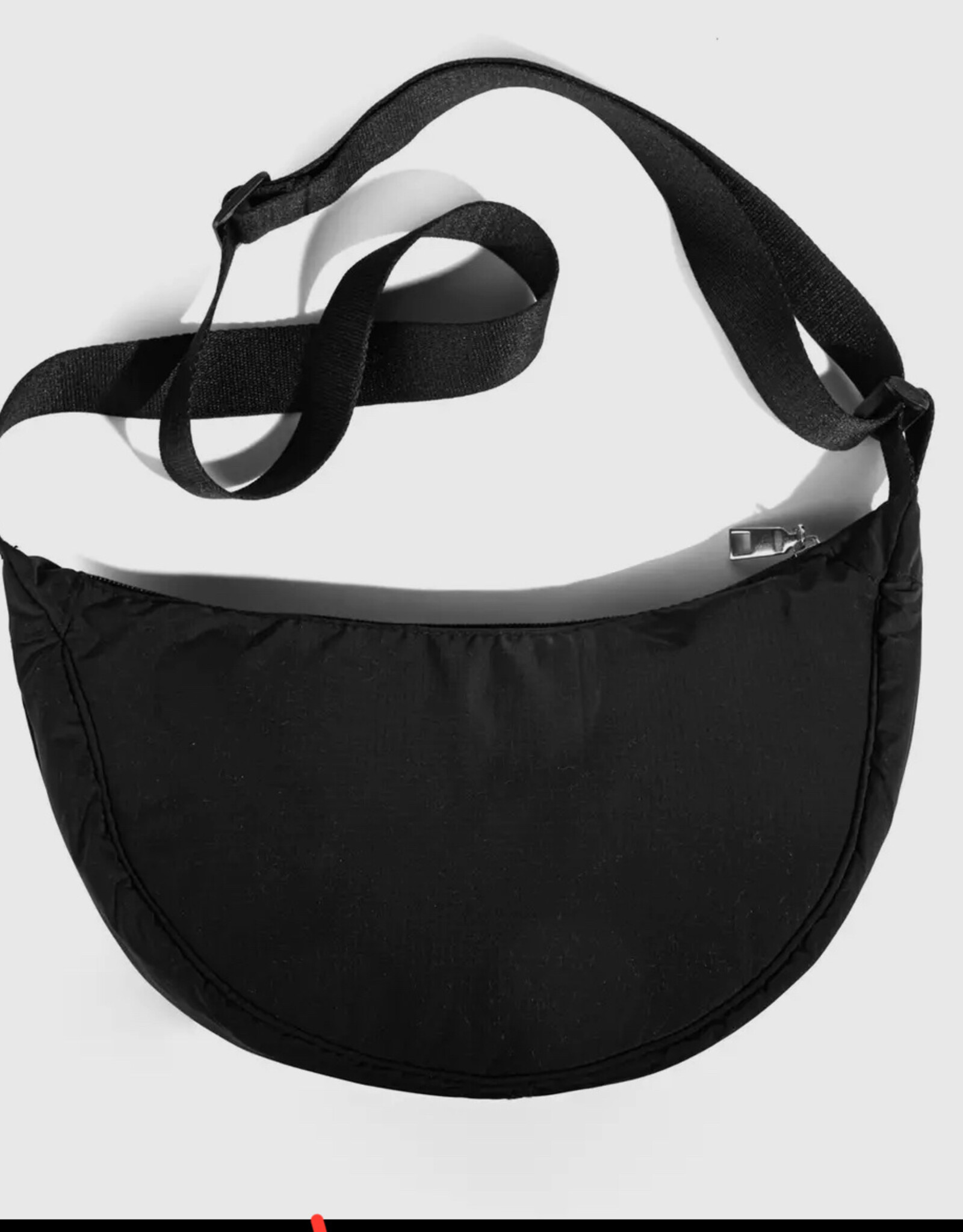 Nylon Crescent Crossbody Bag