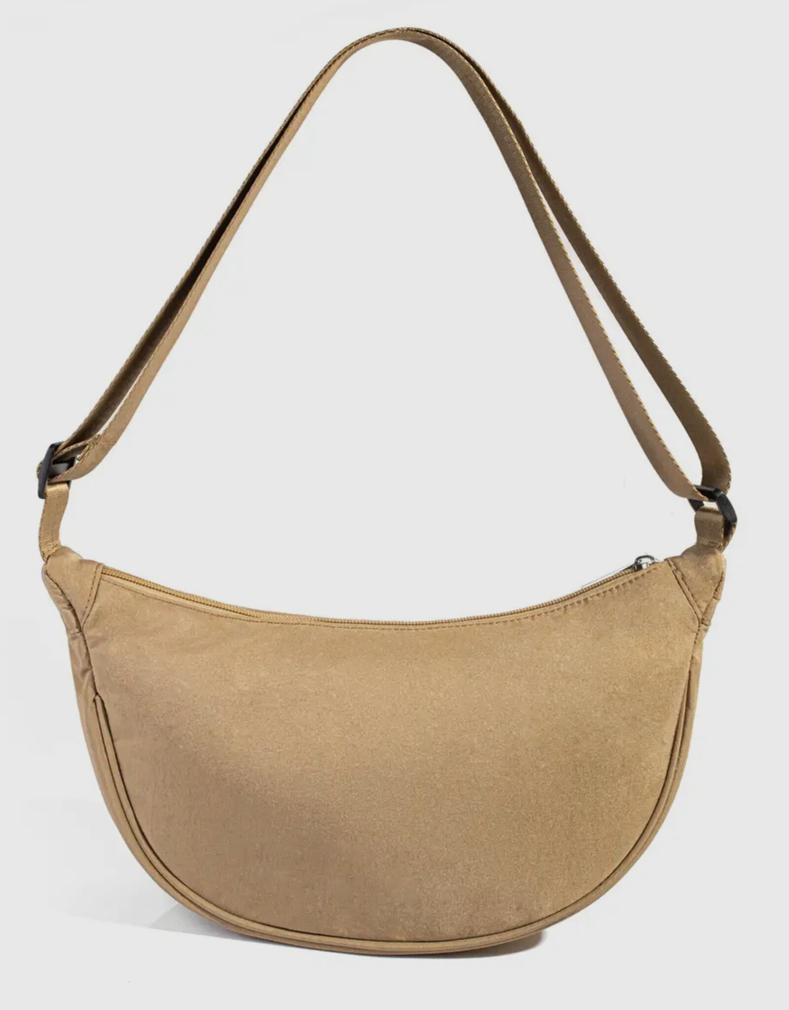 Nylon Crescent Crossbody Bag