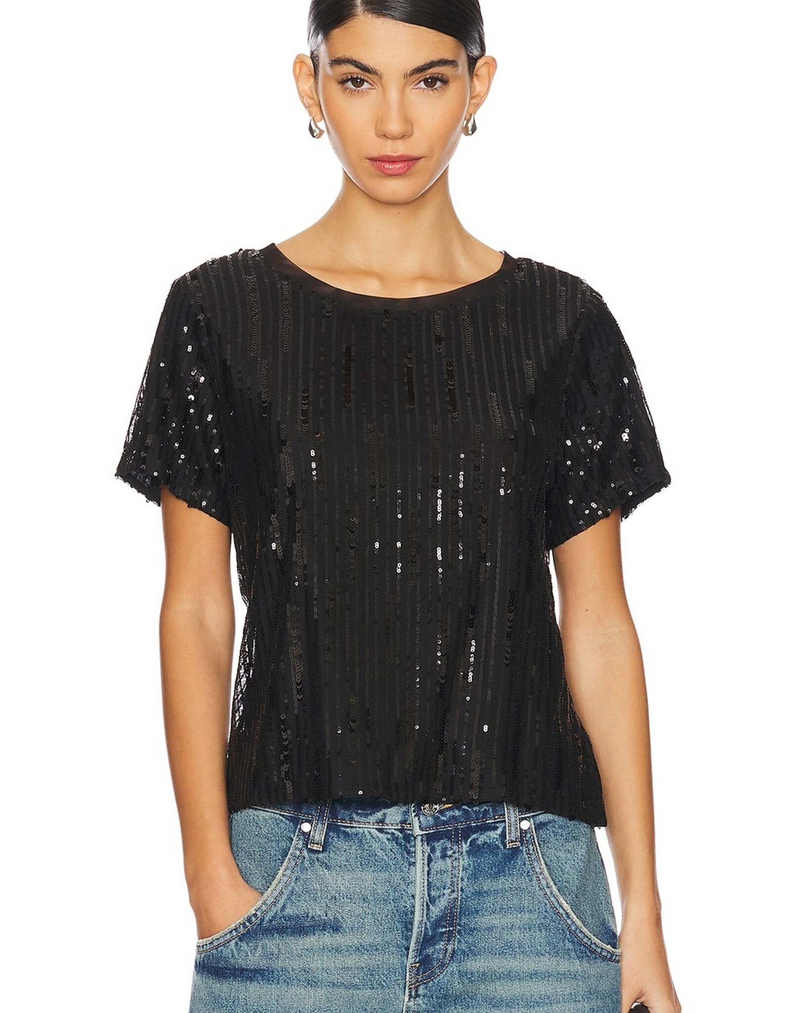 Sanctuary Sequin Perfect Tee