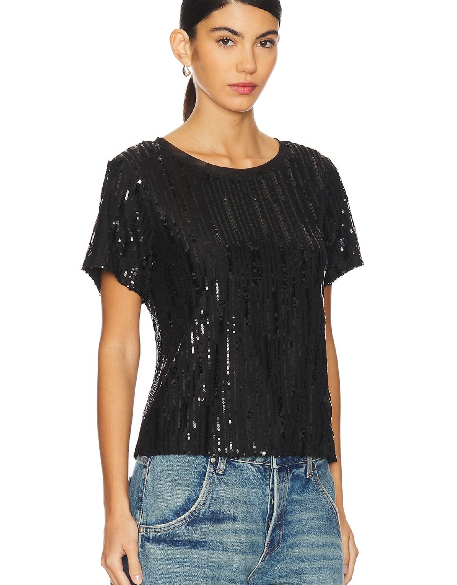 Sanctuary Sequin Perfect Tee