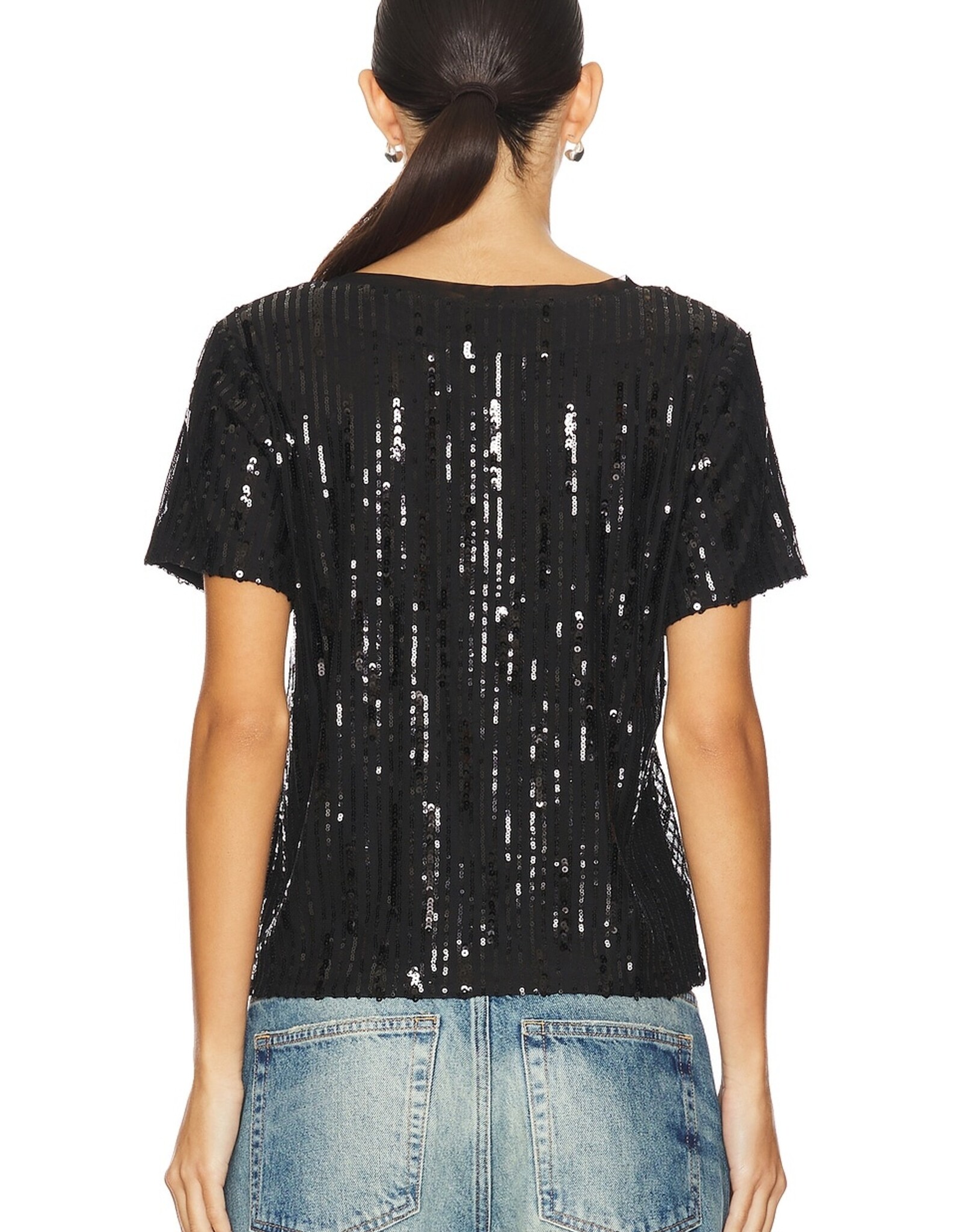 Sanctuary Sequin Perfect Tee