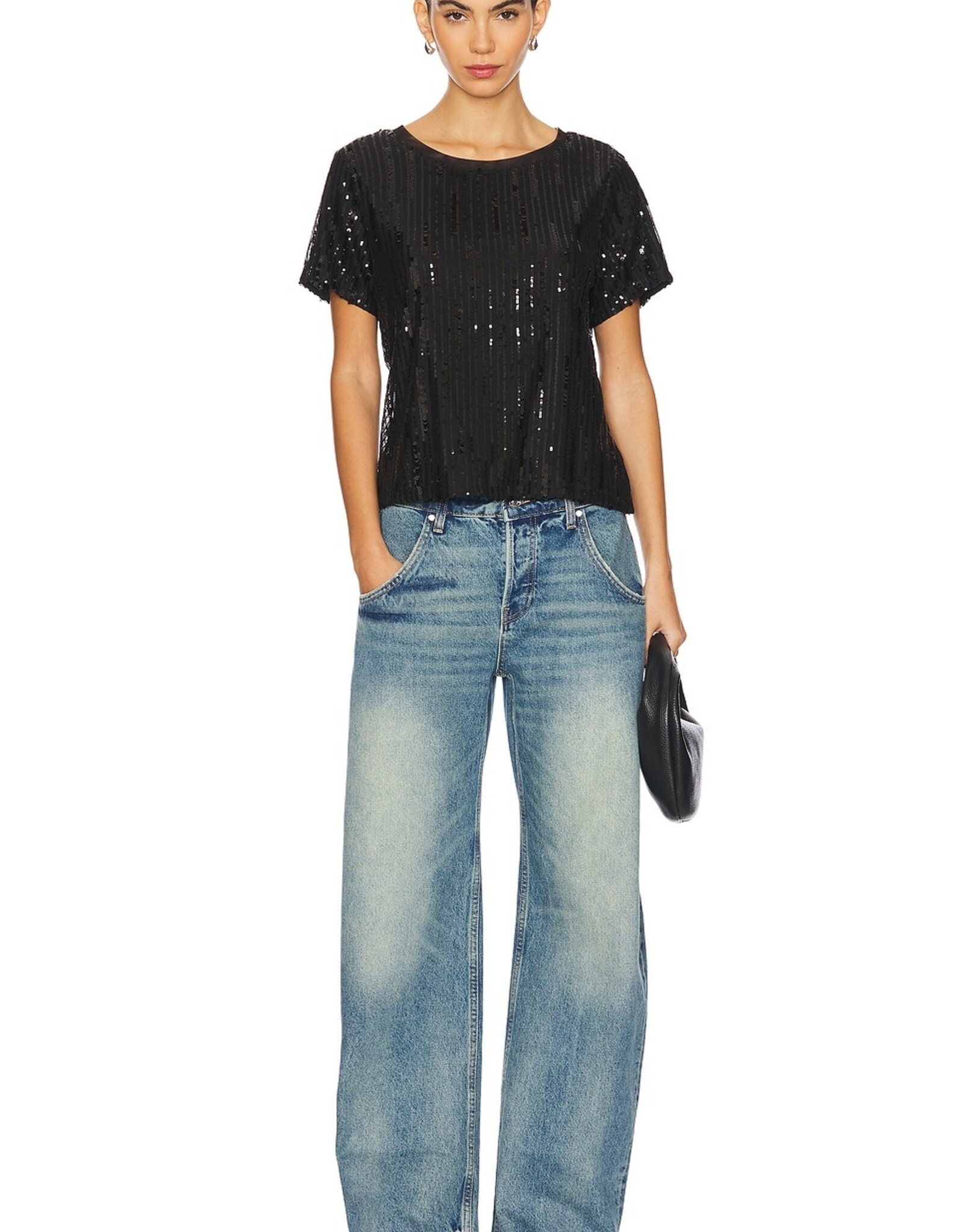 Sanctuary Sequin Perfect Tee