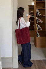 Pretty Persuasions Suede-Like Tote Bag