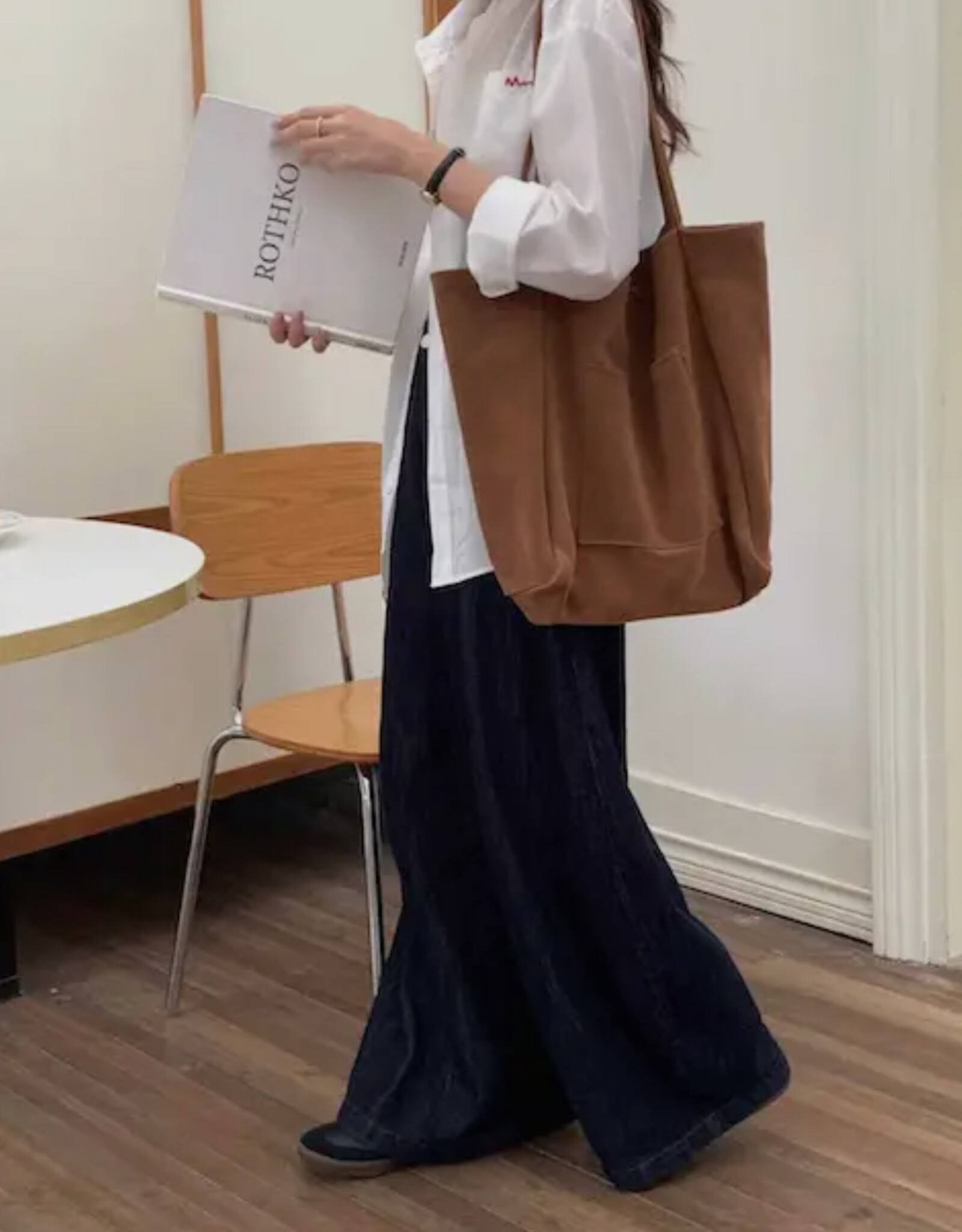 Pretty Persuasions Suede-Like Tote Bag