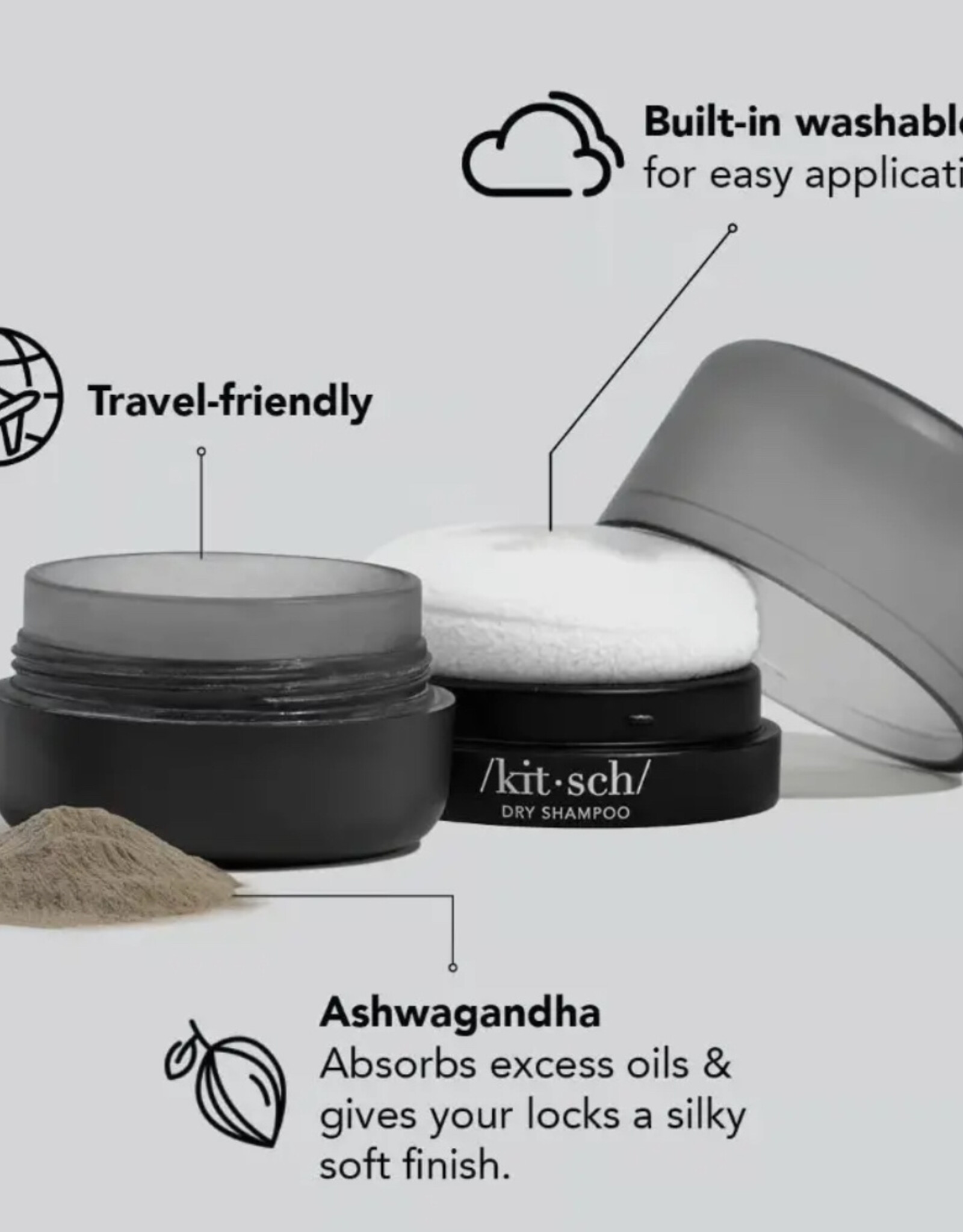 Volumizing Rice Protein Dry Shampoo