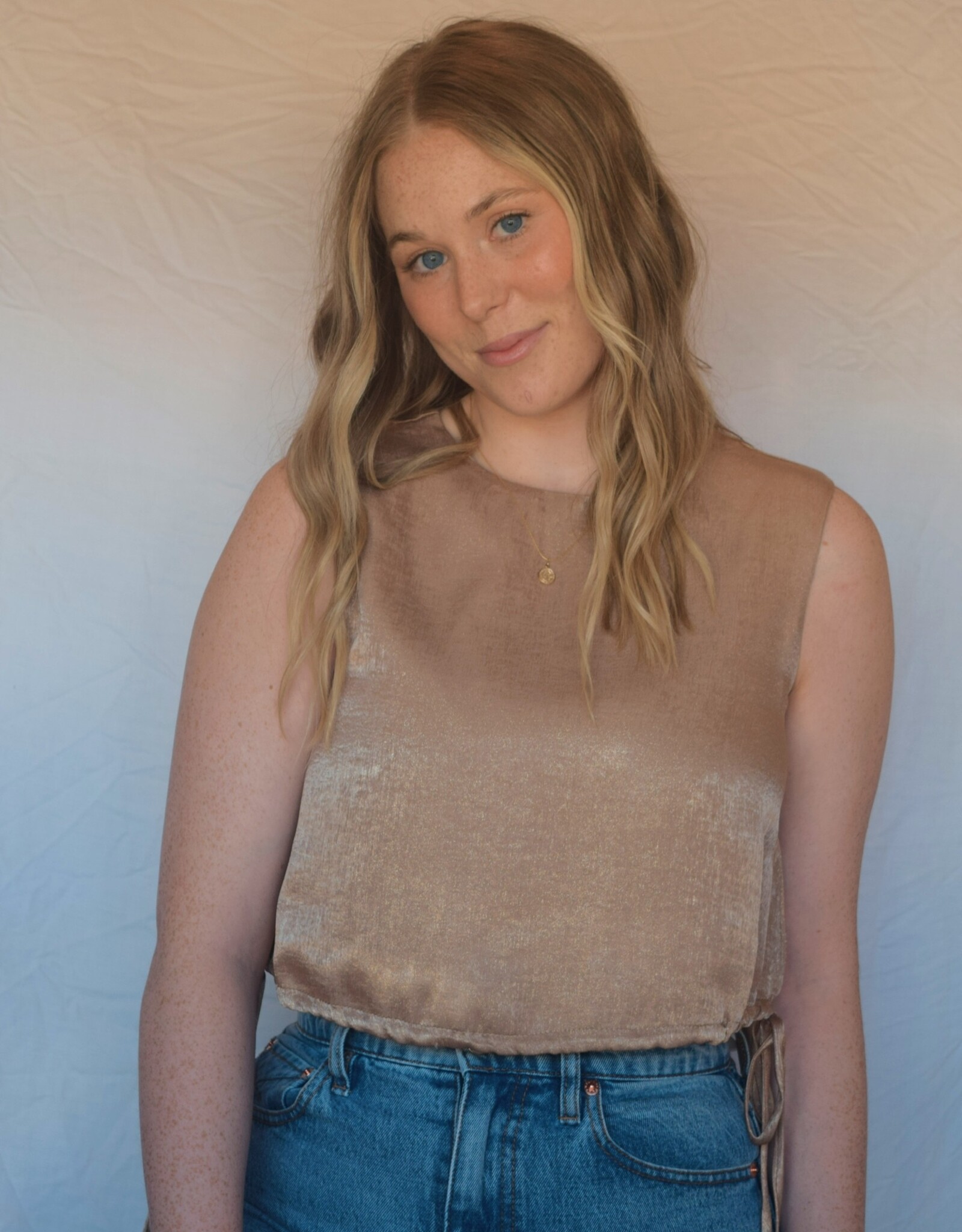 LucyParis Thora Tie Top