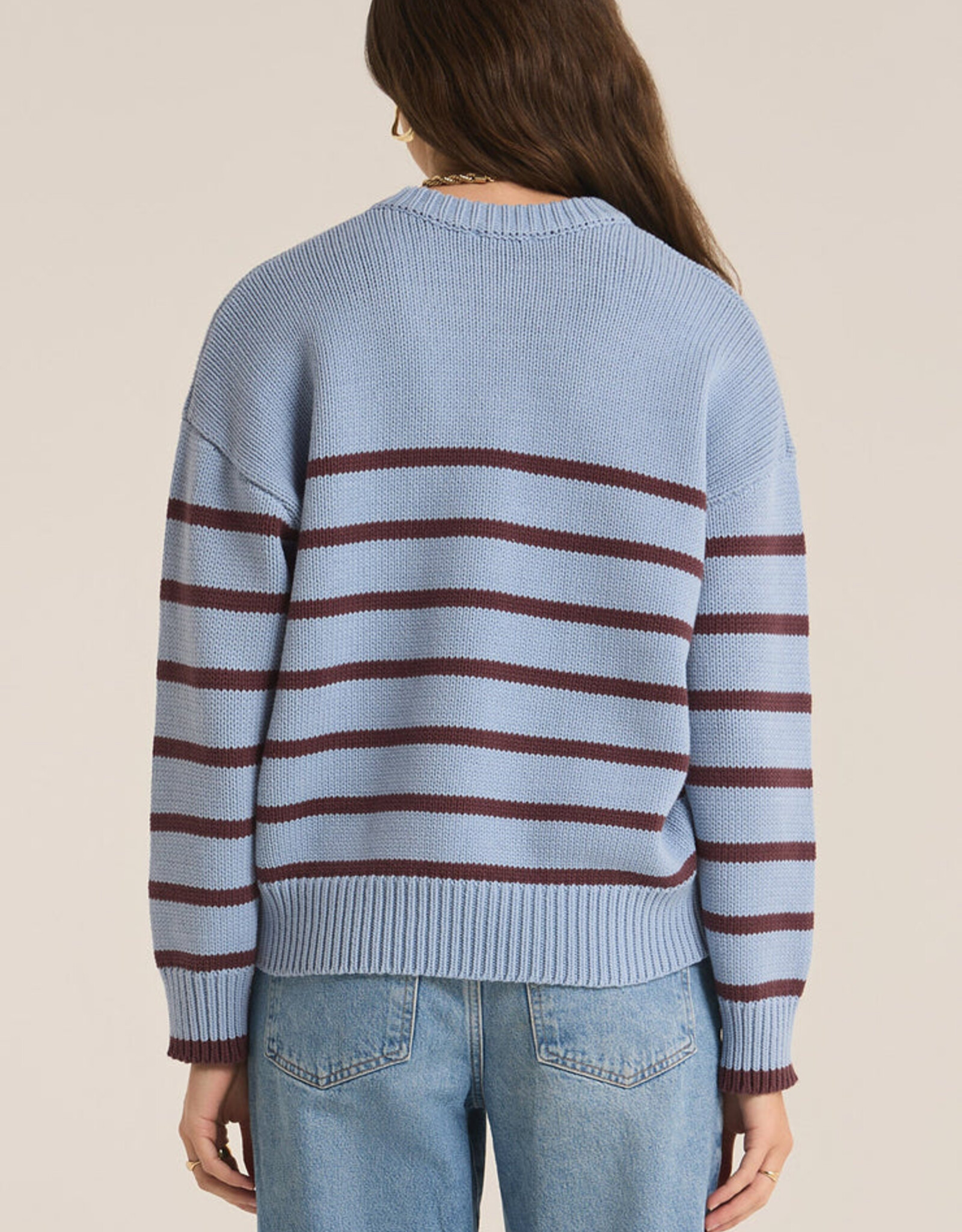 Z Supply Boyfriend Stripe Sweater