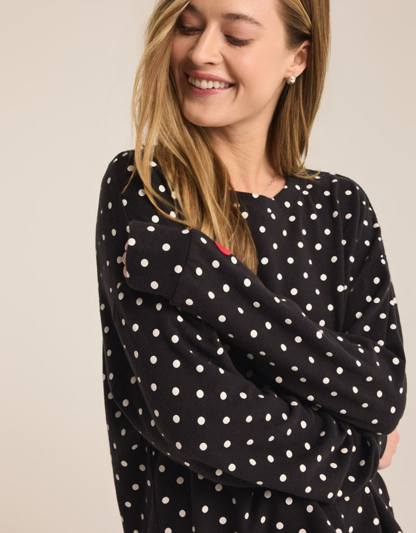 Z Supply Dot Life Long Sleeve