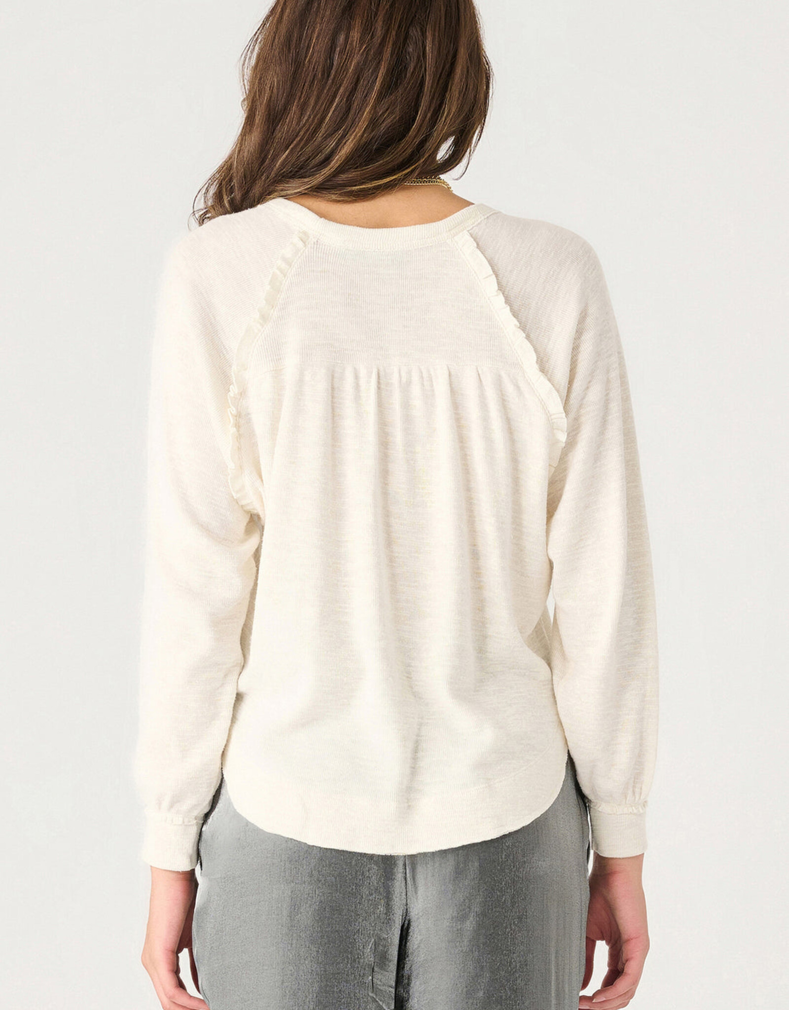 Dex Russ Ruffle Top