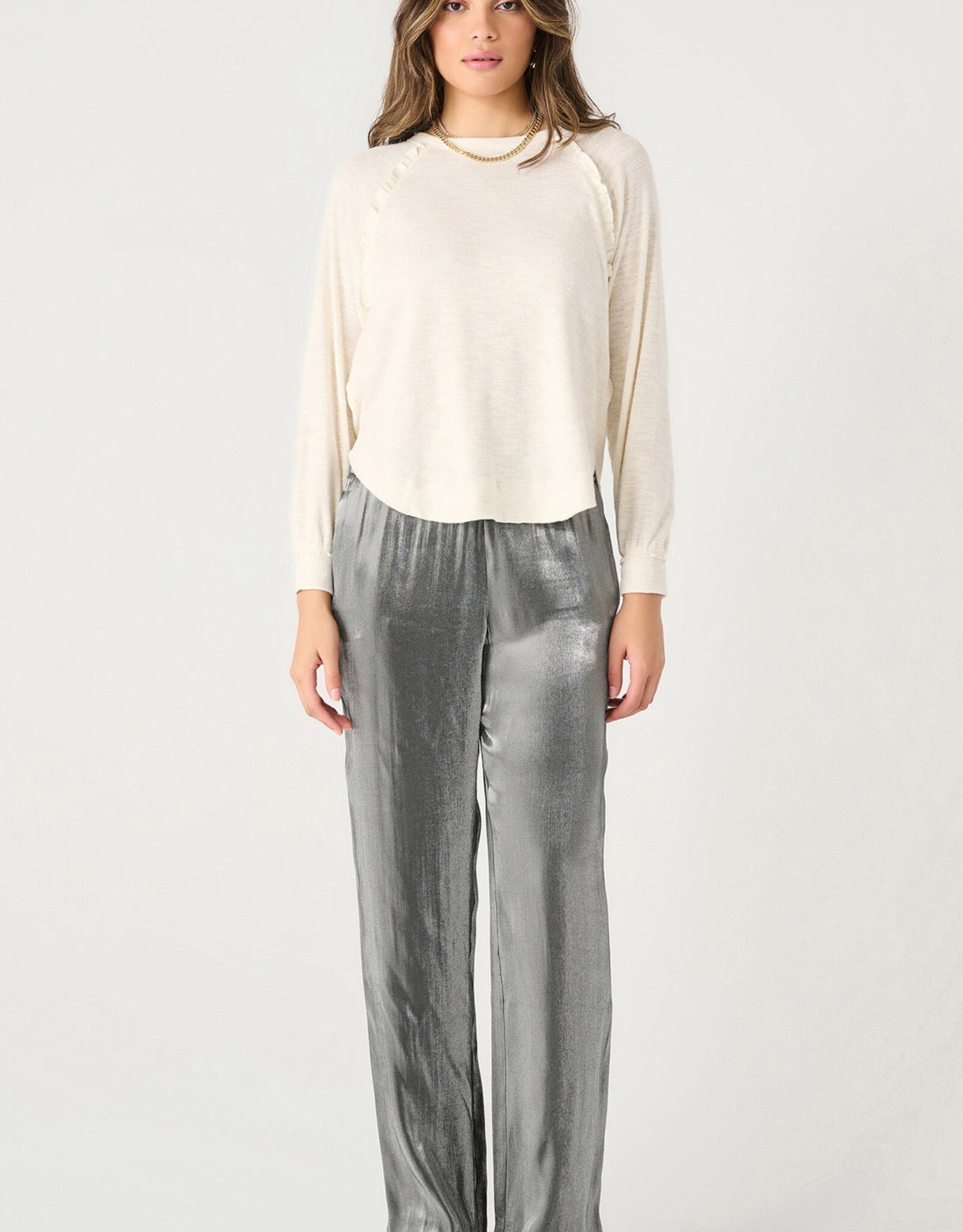Dex Russ Ruffle Top