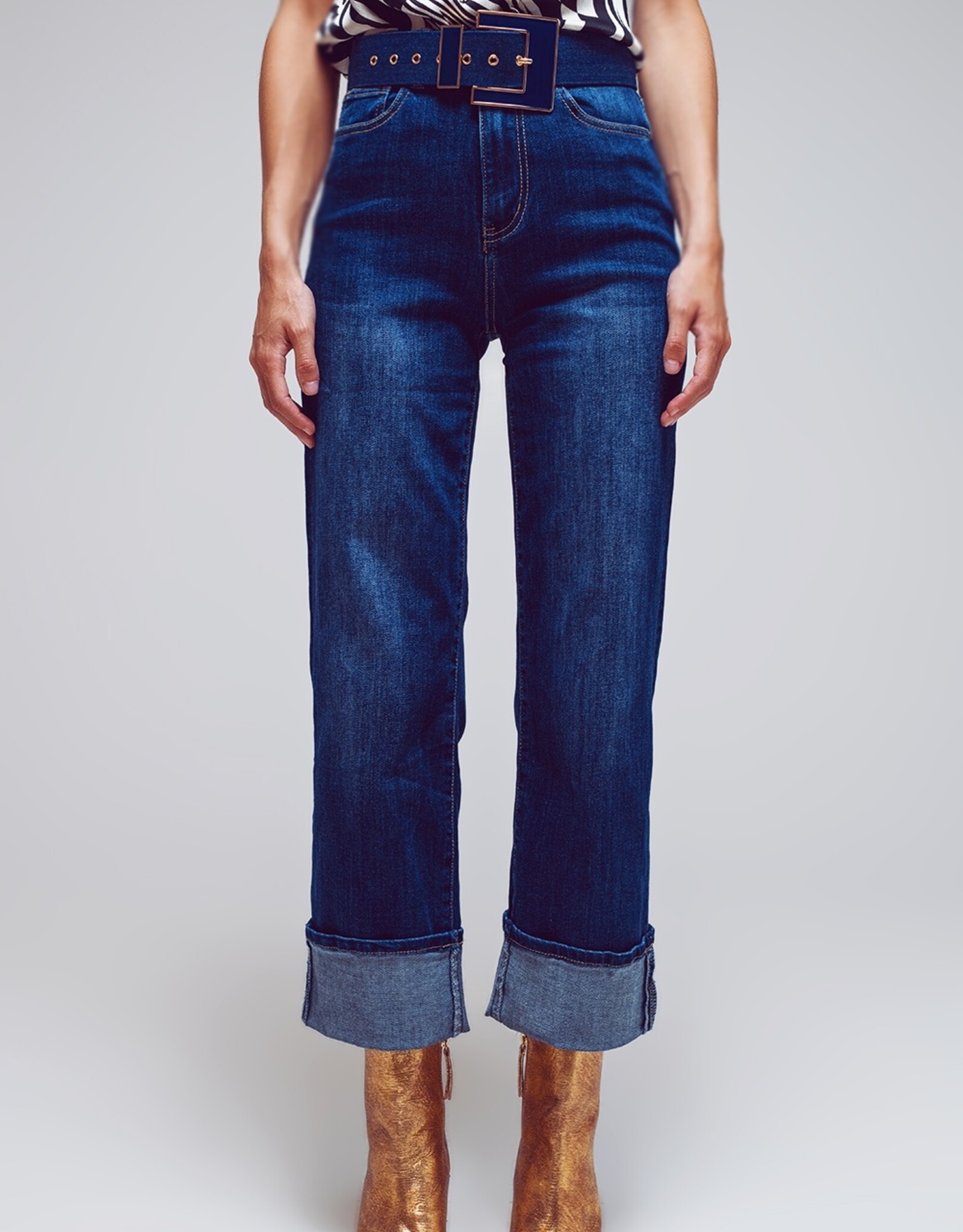 Q2 Kristy Cuff Jeans