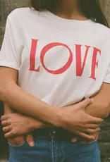 Z Supply Love Boyfriend Tee