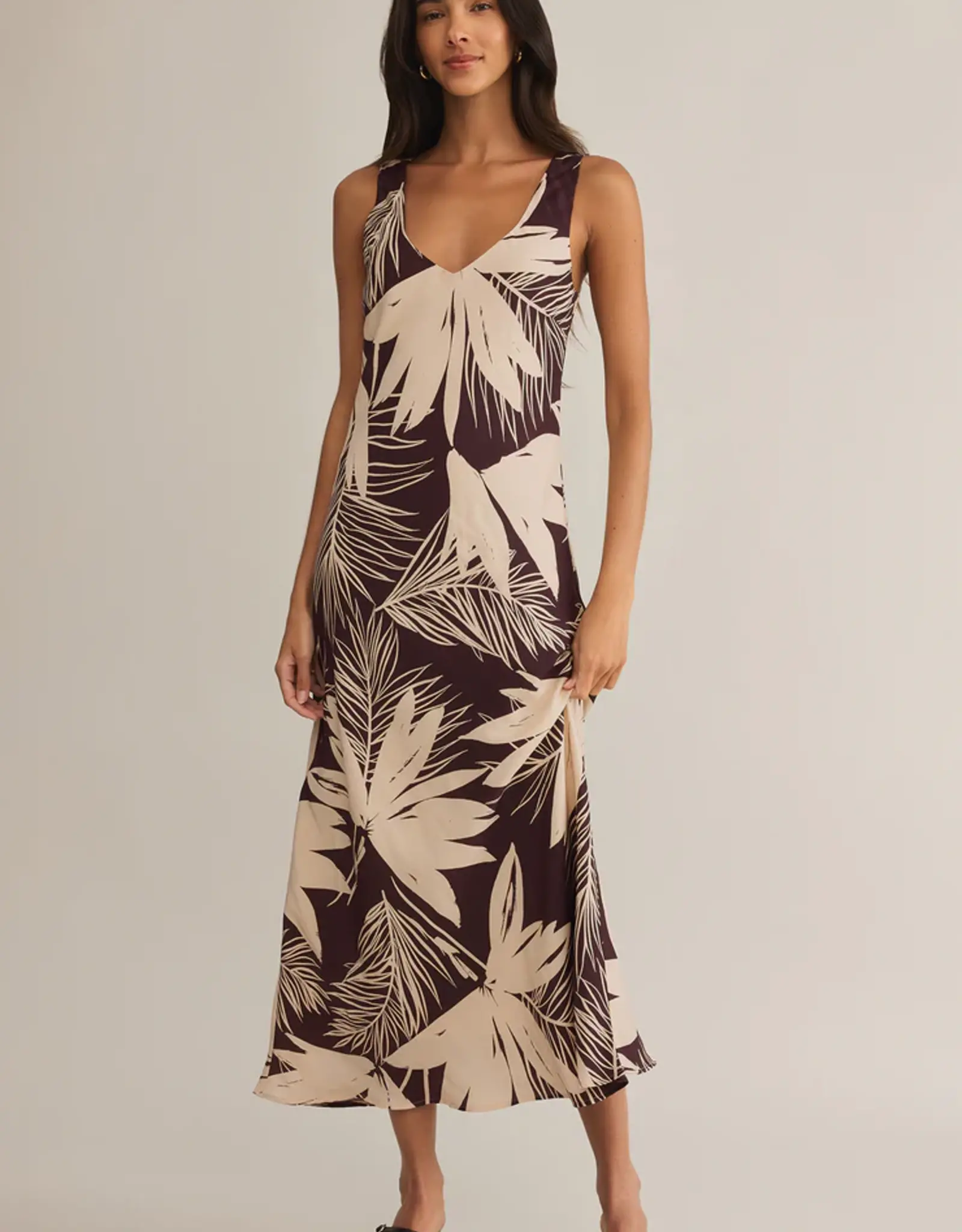 Z Supply Hana Lava Rock Maxi Dress