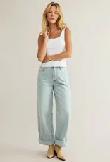Z Supply Lou Denim Pant Faded Indigo