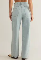 Z Supply Lou Denim Pant Faded Indigo