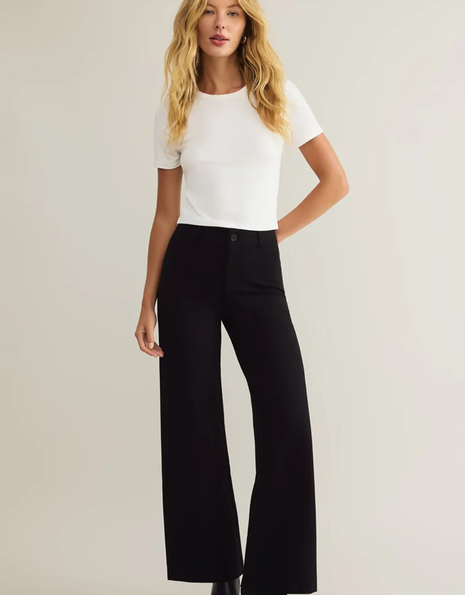 Z Supply Do It All Rilynn Pant Black