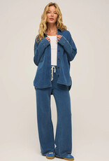 Z Supply Hunter Knit Pant Vintage Indigo