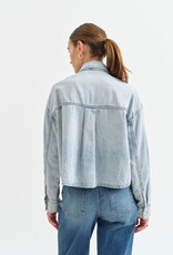 Daze The Editor Cropped Button Up