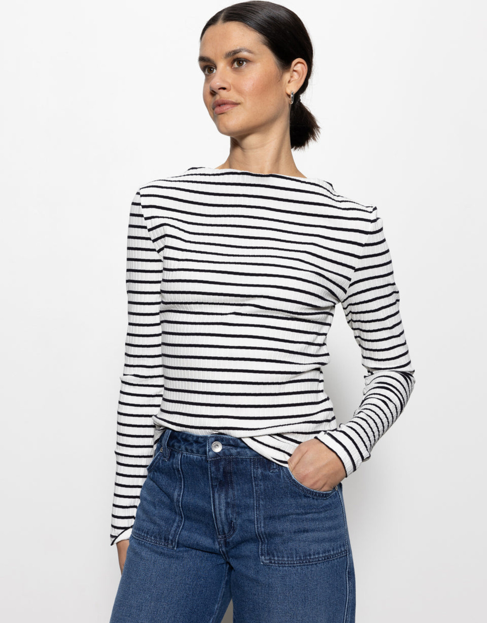 Sanctuary Boatneck Longsleeve Tee