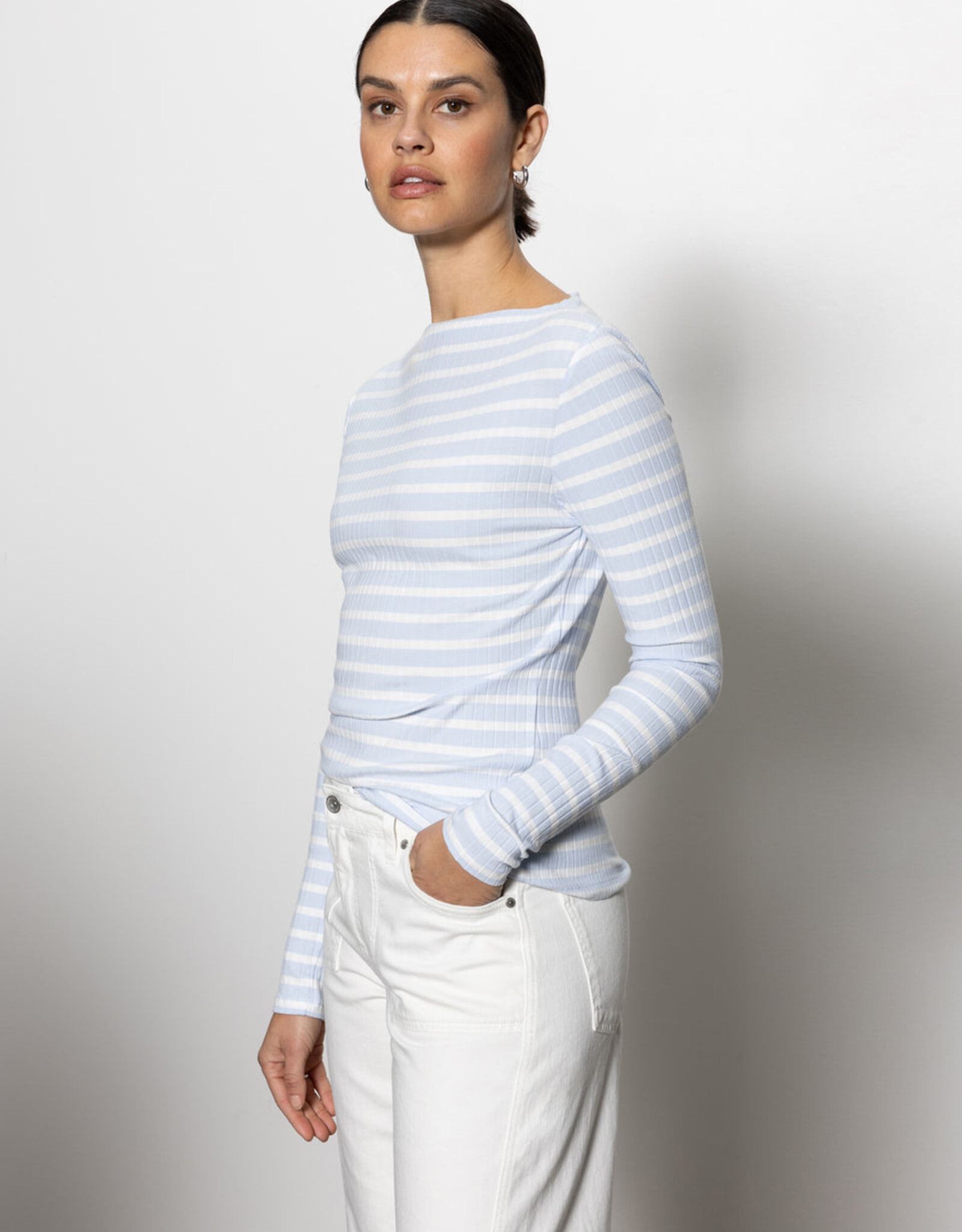 Sanctuary Boatneck Longsleeve Tee