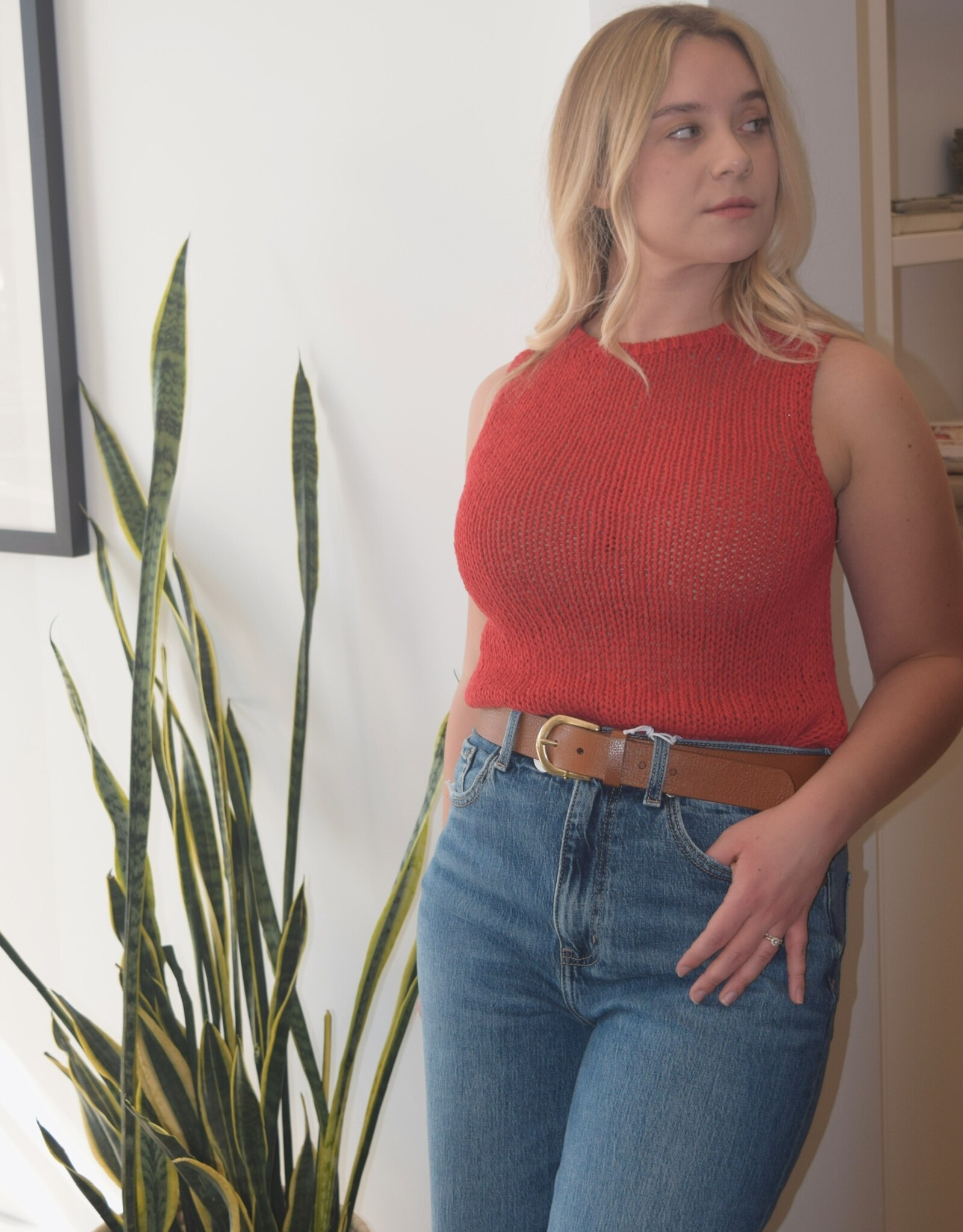 Dex Rylee Crochet Tank