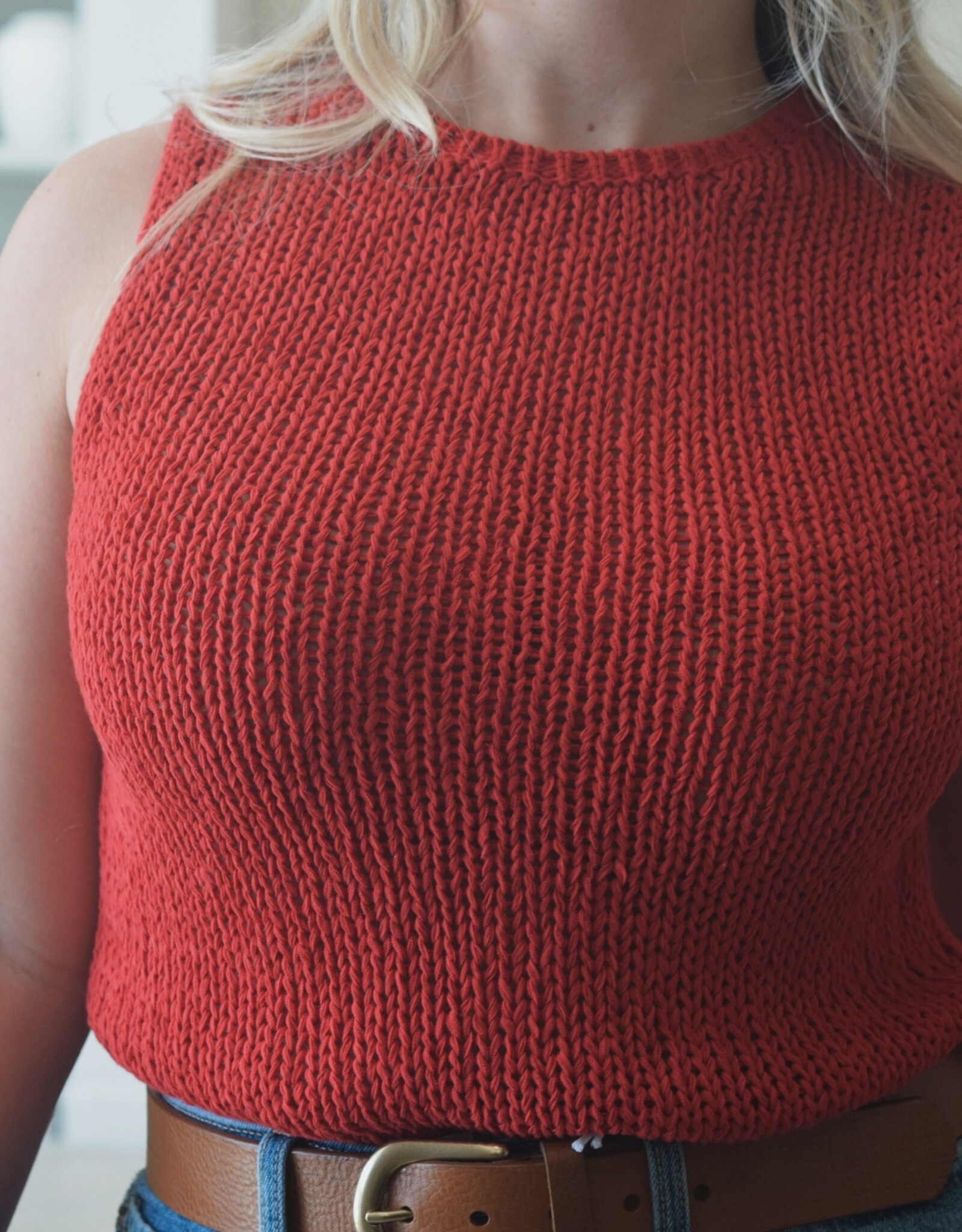 Dex Rylee Crochet Tank