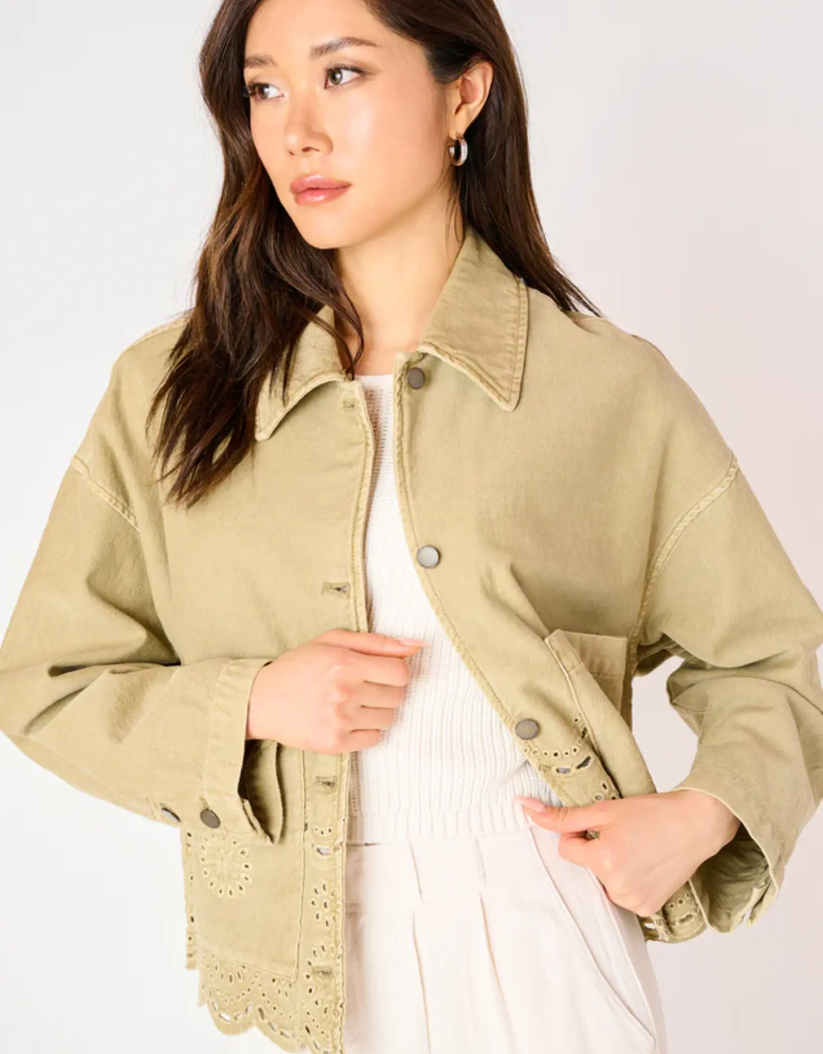 Dex Elise Eyelet Jacket