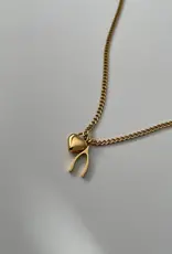 Namaste Jewelry Wishbone Necklace