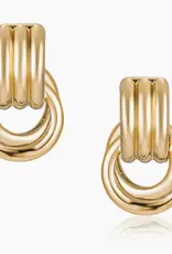 Hoop La Door Knocker Earrings