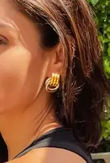 Hoop La Door Knocker Earrings