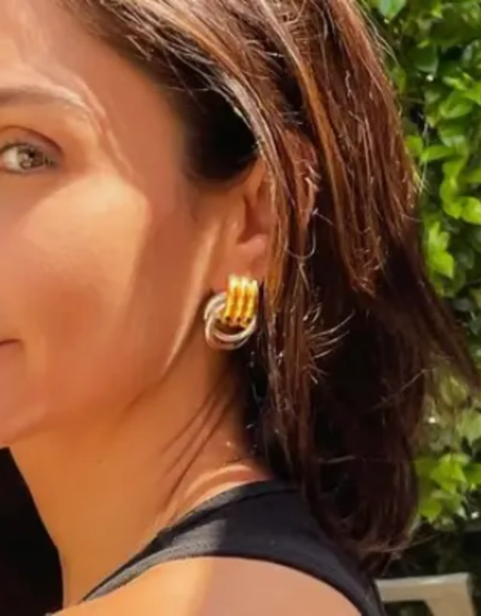 Hoop La Door Knocker Earrings