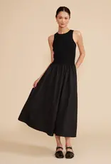 LucyParis Marlena Mixed Media Dress