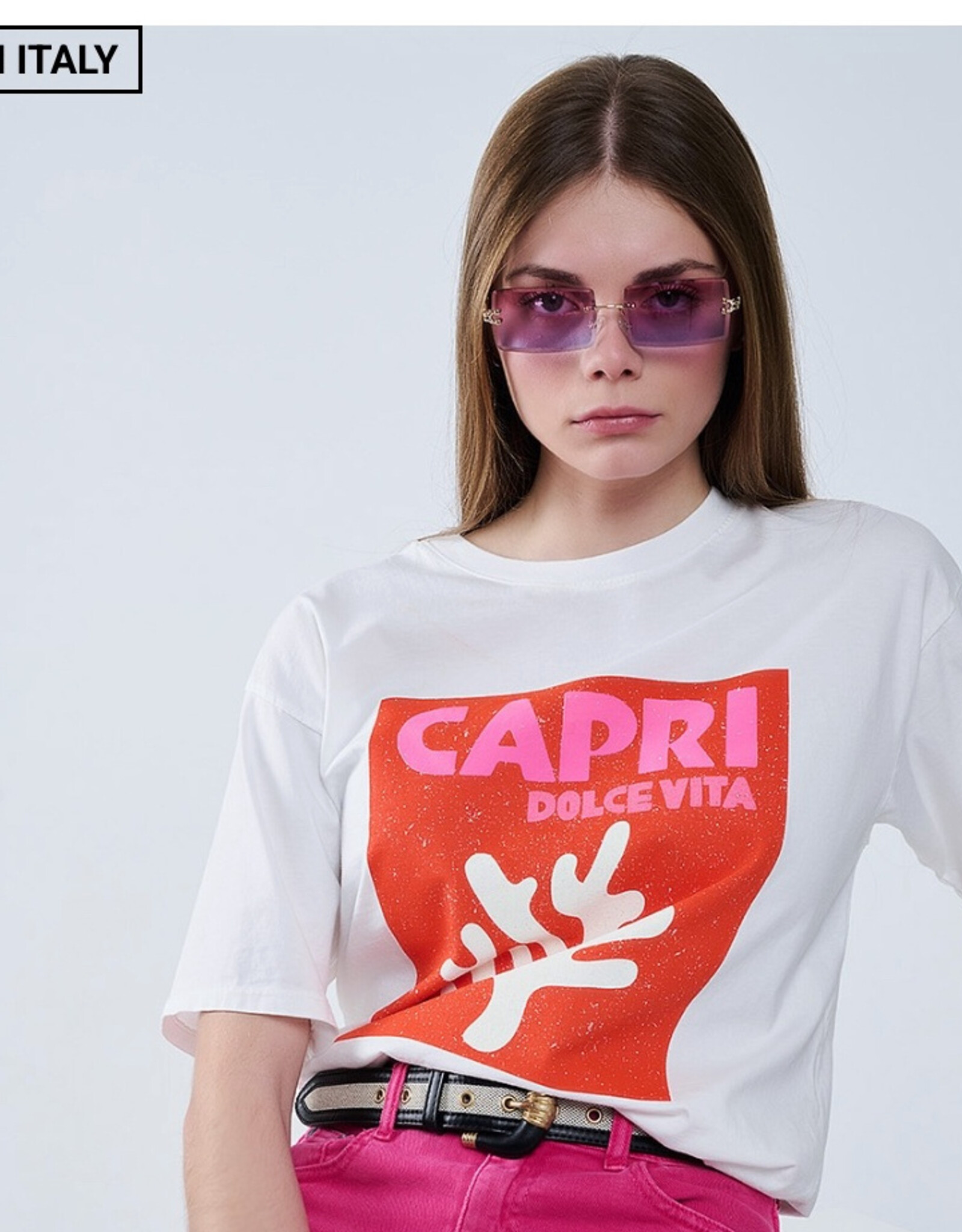 Q2 Capri Dolce Vita Tee