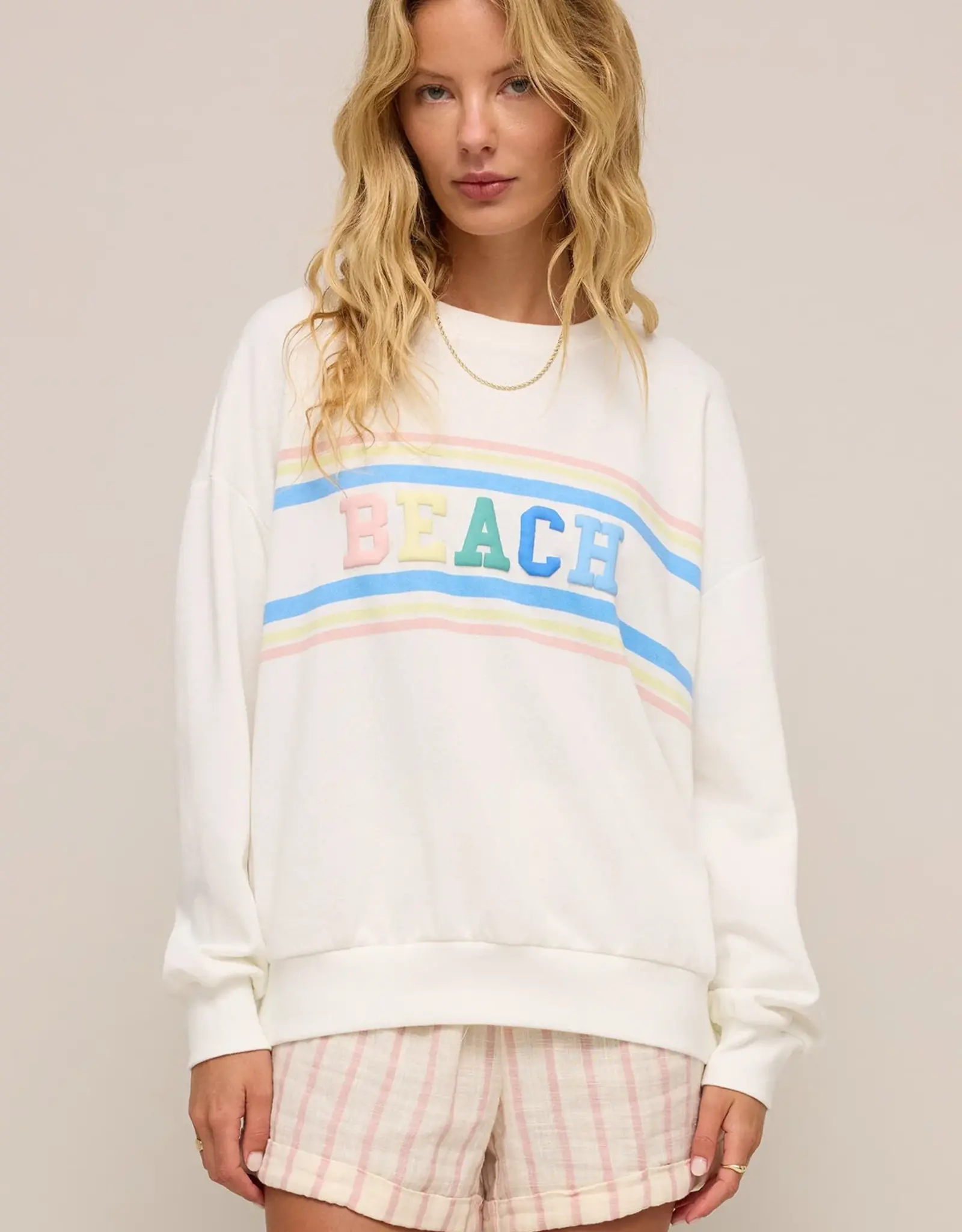 Z Supply Oversized Beach Sweatshirt