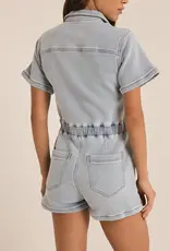 Z Supply Elias Denim Romper